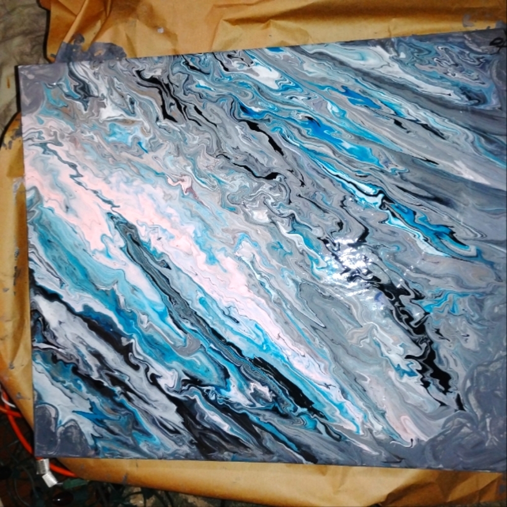 COPY - Canvas and Burch Wood Cup Paintings